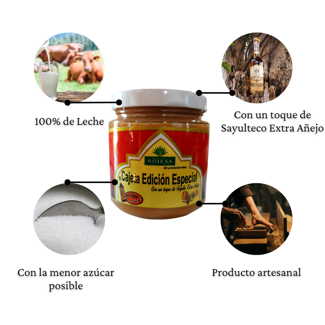 Cajeta Edición Rojesa 400 gr.